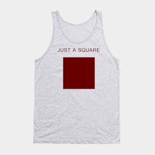 Just a Square (Red) Tank Top